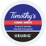 Timothy's World Coffee, French Vanilla, K-Cup Portion Pack for Keurig K-Cup Brewers, 24-Count (Pack of 2)