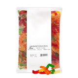 Albanese Candy, Large Assorted Fruit Gummi Worms, 5-pound Bag
