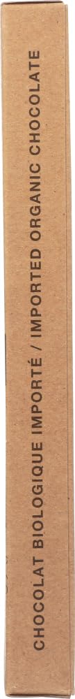 Jelina Chocolatier Organic Fair Trade Chocolate Bar - Sea Salt 72% Dark Chocolate, 3.52 Oz