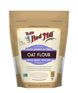 Bob's Red Mill Whole Grain Oat Flour, 20 Ounce (Pack of 2)