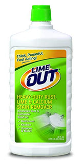 Lime OUT Heavy-Duty Rust, Lime & Calcium Stain Remover, Multi Purpose Cleaner, 24 Ounce,