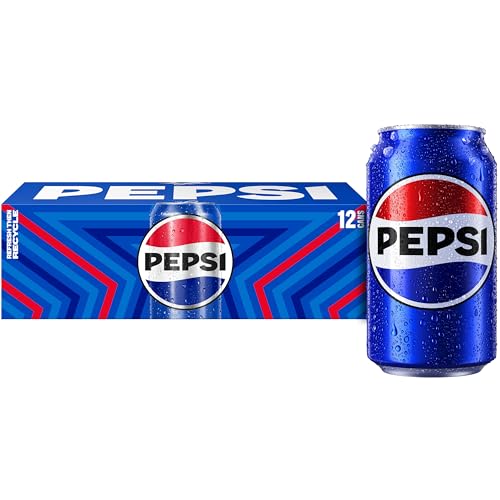 Pepsi Cola Soda, 12 Fl Oz Cans (Pack of 12)
