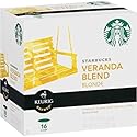 Starbucks Blonde Ground Coffee Keurig K-cups, Veranda Blend, 16ct (Pack of 2)