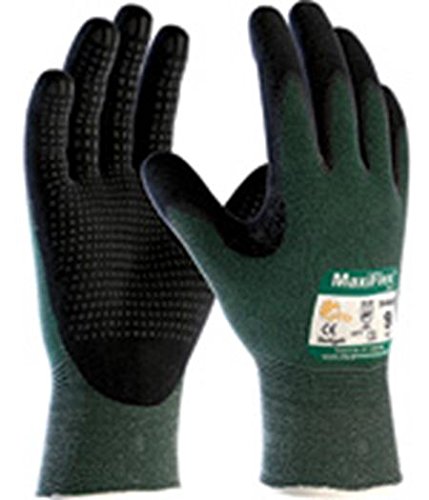 ATG 34-8443/S MaxiFlex Cut Engineered Yarn Cut Resistant Gloves With Micro-Foam Nitrile Coating