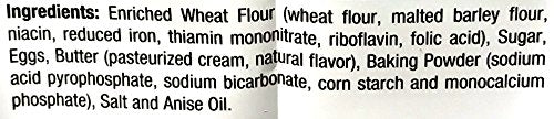 Fogliani Anise Pizzelle Waffle Cookies (Pack of 1)