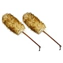 Alta Dusting Products (Qty. 2) - 25" Premium Australian Lambs Wool Duster with Leather Hanging Strap.