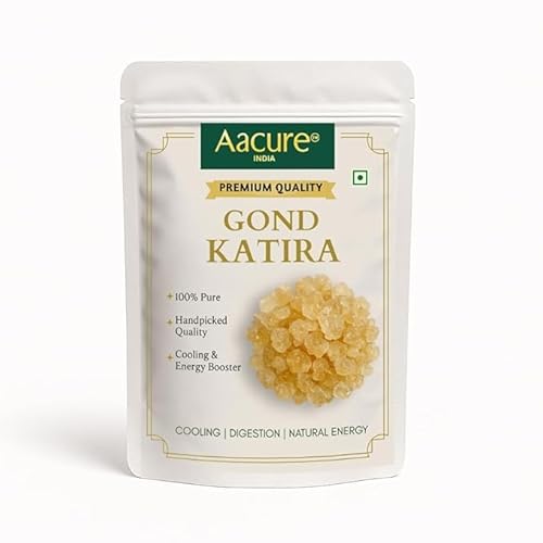 Aacure Gond Katira | 50+ Servings Astragalus Gummifer | Improves Digestion | Skin Health & Beaut (1.75oz)