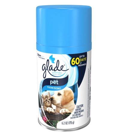 Glade Automatic Spray Air Freshener Refill, Pet Clean Scent, 6.2 Fluid Ounces