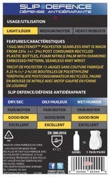 Stealth Watson Gloves Hero Sustainable Nitrile Coated Glove - Eco-Friendly, Made of Recycled Products, WasteNot Yarn (Medium)