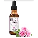 Medicine Flower Pure Flavor Extract - Natural Bulgarian Rose Culinary - .5 Ounce