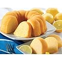 Dockside Market Lemon Bundt Cake- All Natural - Delicate Rich & Moist Fruit Cake - 100% Real Lemon Juice- Perfect Gourmet Gift for Parties, Holidays