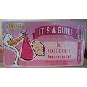 Dubble Bubble It's a Girl! Pink Bubble Gum Gender Reveal Cigars (Pack of 36)