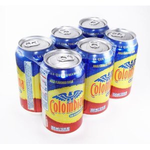 La Nuestra Colombiana - Kola Flavored Soda 12 OZ can (Pack of 12)