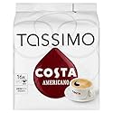 Tassimo Costa Americano 16 T Discs, (Large Cup Size) 16 Servings