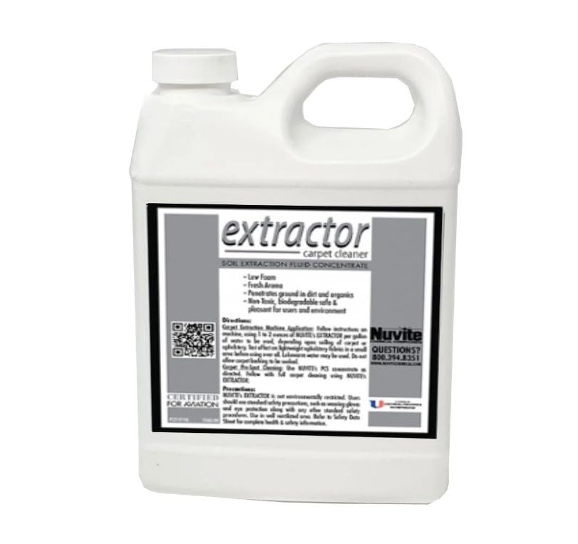 NUVITE EXTRACTOR CLEANER - QUART