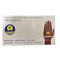 Sunset - Smooth Touch Vinyl Gloves with Powder, Size Medium - 100 ct