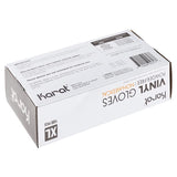 Karat FP-GSV1047B Synthetic Vinyl Powder-FREE Glove (Black) - Medium - 1,000 case