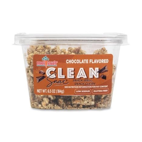 Melissa's Clean Snax® with Chia and Flaxseed, Gluten-free Packaged Snacks, All-Natural, No Artificial Flavors Added, Low Sodium Healthy Crispy Snacks