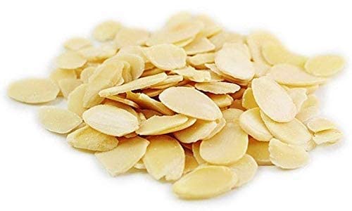 Aiva Blanched Almonds Sliced (5 LB Bulk Bag) - Premium Sliced Almonds for Baking, Cooking, and Toppings