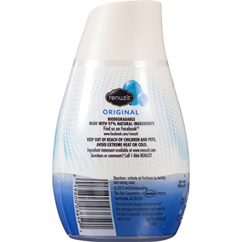 Renuzit Super Odor Killer Adjustable Air Freshener 7.5 oz (Pack of 12)