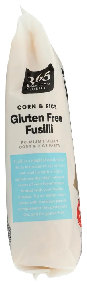 365 By Whole Foods Market Corn & Rice Fusilli Pasta, 8 Ounce