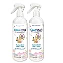 CleanSmart Toy Disinfectant Spray Kills 99.9% of Viruses and Bacteria, Rinse Free, 16 oz Bottle, (Pack of 2)