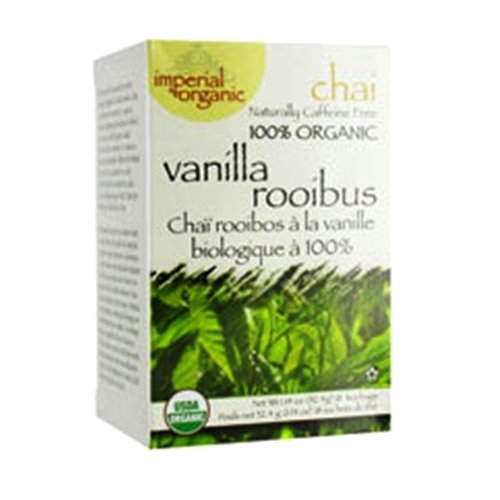 Uncle Lee's Imperial Organic Tea - Chai with Vanilla Rooibos, 18-Count (Pack of 4)