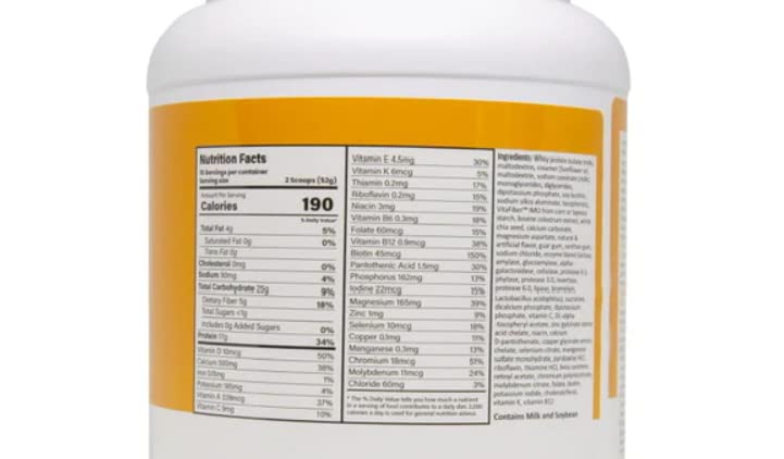 Sure Meal Ultra Premium Nutritional Shake Mix [Vanilla Ice Cream - Naturally and Artificial Flavored] - 1.7 lbs (780g)