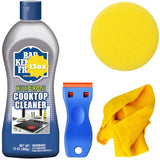 Bar Keepers Friend BUNDLE PACK - Cooktop Cleaner 368g + Multi-Purpose Scrub + Scraper | All-Purpose Cleaning Kit