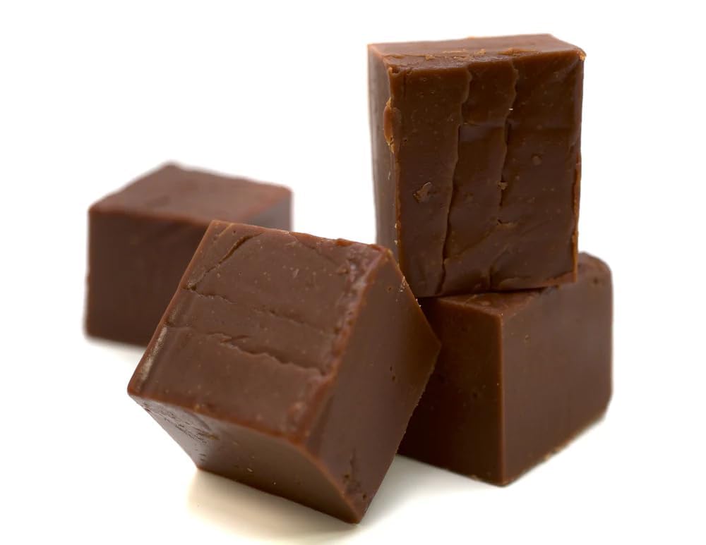 Nuts To You Sugar Free Smooth Creamy Chocolate Fudge | Fresh Gourmet Candy | Decadent and Delicious Handcrafted Fudge 6.6 Oz. (Pack of 1)