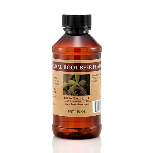Bakto Flavors Natural Root Beer Flavor, 4 Fluid Ounces
