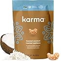 Karma Nuts Toasted Coconut Air Roasted Whole Cashews (32oz, Pack of 1) Lightly Sweetened, Peanut-Free Facility, Kosher, Gluten Free Vegan Snacks, Non