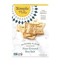 Simple Mills Almond Flour Crackers, Fine Ground Sea Salt, 4.25 Oz