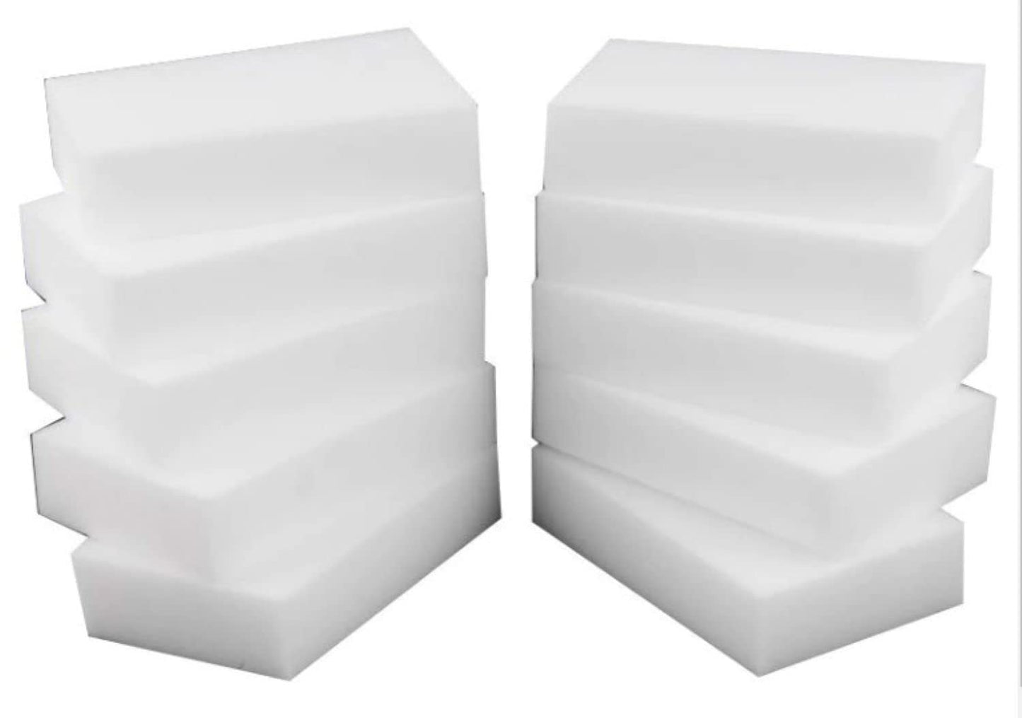 MinnYaso Magic Sponge Cleaning Eraser 3.94" x 2.36" x 0.79" | Multi-Purpose Household Cleaning | Magic Sponge Cleaning Eraser for Kitchen, Bathroom