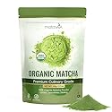 MatchAiA Organic Matcha Green Tea Powder - Premium Culinary Grade, USDA Certified, 100% Pure - Perfect for Lattes, Smoothies, Desserts and Baking