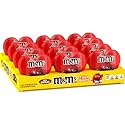 M&M’S Milk Chocolate Fun Size Filled Heart Valentine's Day Candy, 0.93oz, Pack of 12