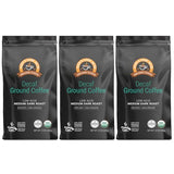Alex's Low Acid Organic Coffee 12oz Bag (Pack of 3) (Fresh Ground Decaf)