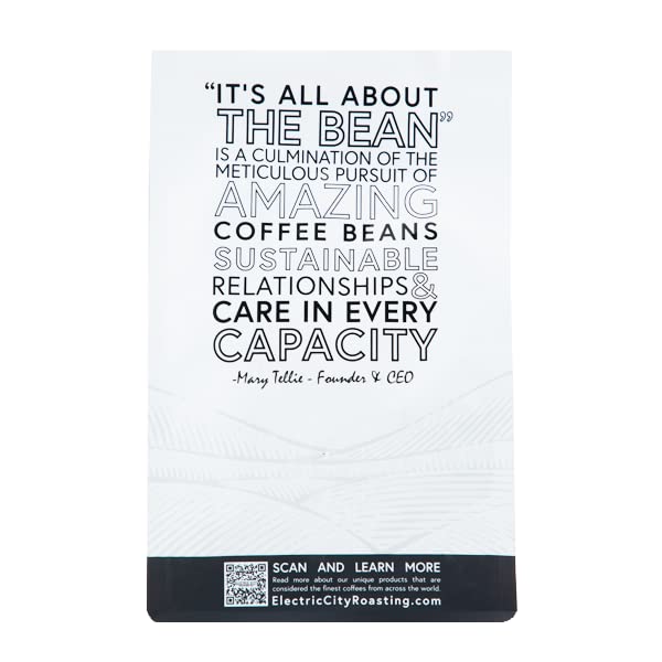 Electric City Roasting Company - Medium Roast Whole Bean Coffee, Blue Moose, Carefully Sourced Specialty Coffee from South America, 12 Ounce Bag