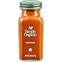 Simply Organic Cayenne Pepper, 2.50 Ounce, Pure, Organic Cayenne Peppers, No GMO's, Kosher Certified