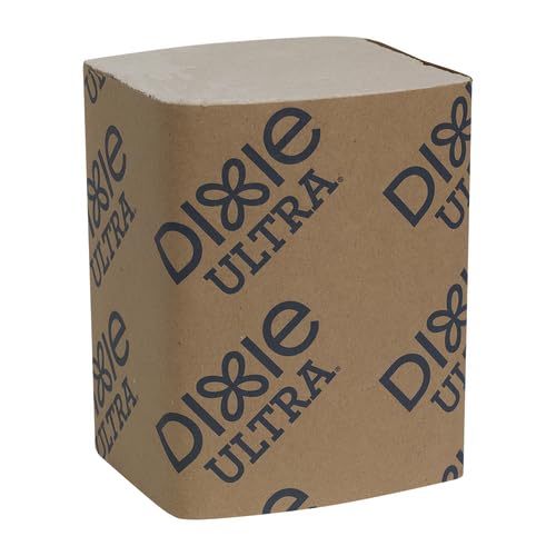 Georgia-Pacific Dixie Ultra Interfold 2-Ply Napkin Dispenser Refill (Previously EasyNap) by GP PRO (Georgia-Pacific), Brown, 32019, 250 Napkins Per