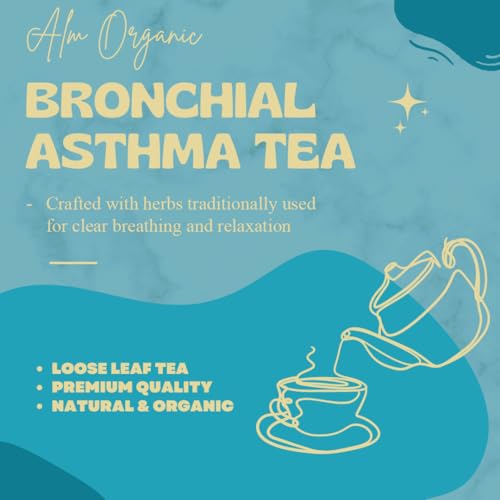 Herbal Tea for Breathing & Lung Wellness | Soothing Herbal Blend for Airway Comfort | Natural Loose Leaf Tea with Botanicals | Caffeine-Free | 100g