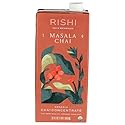 Rishi Tea Masala Chai Concentrate Beverage, Caffeinated, Kosher, 32 Fluid Ounces (Pack Of 12)