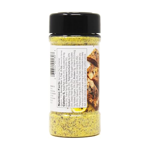 Kingsford Lemon Pepper All-Purpose Seasoning 3.5 oz - Caribbean Citrus & Pepper Blend Flavor with a Kick