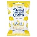Regal Crown Sour Lemon Hard Candy | Old Fashioned Sour Lemon Candy | Traditional Lemon Candy Brought To You By Iconic Candy | 6.25oz Peg Bag (1)