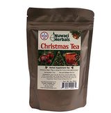 Nuwati Herbals Christmas Tea with Cinnamon, Anise, Cloves, Orange Peel and More, Herbal Loose Green Leaf Tea, 3 ounces