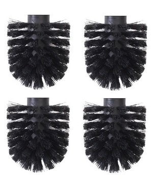 Toilet Brush Replacement Heads for ToiletTree Product Brushes (4)