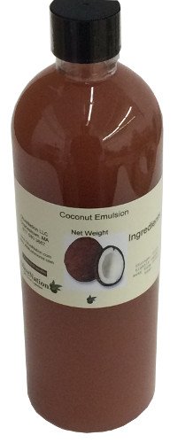 OliveNation Coconut Emulsion for Baking, Water Soluble for Sweet or Savory Recipes, Cakes, Cookies, Fontant, Frosting, Filling, Non-GMO, Gluten Free