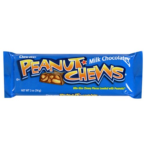 Peanut Chews Milk Chocolatey Candy, 2-Ounce Bags (Pack of 48