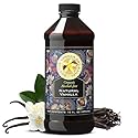 Organic Vanilla Alcohol?Free Flavor, 16 fl oz - Madagascar Bourbon vanilla, 100% natural, sugar?free, GMO?free, gluten?free, vegan, paleo, keto
