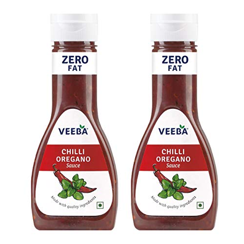 Veeba Chilli Oregano Sauce, 350g - Pack of 2
